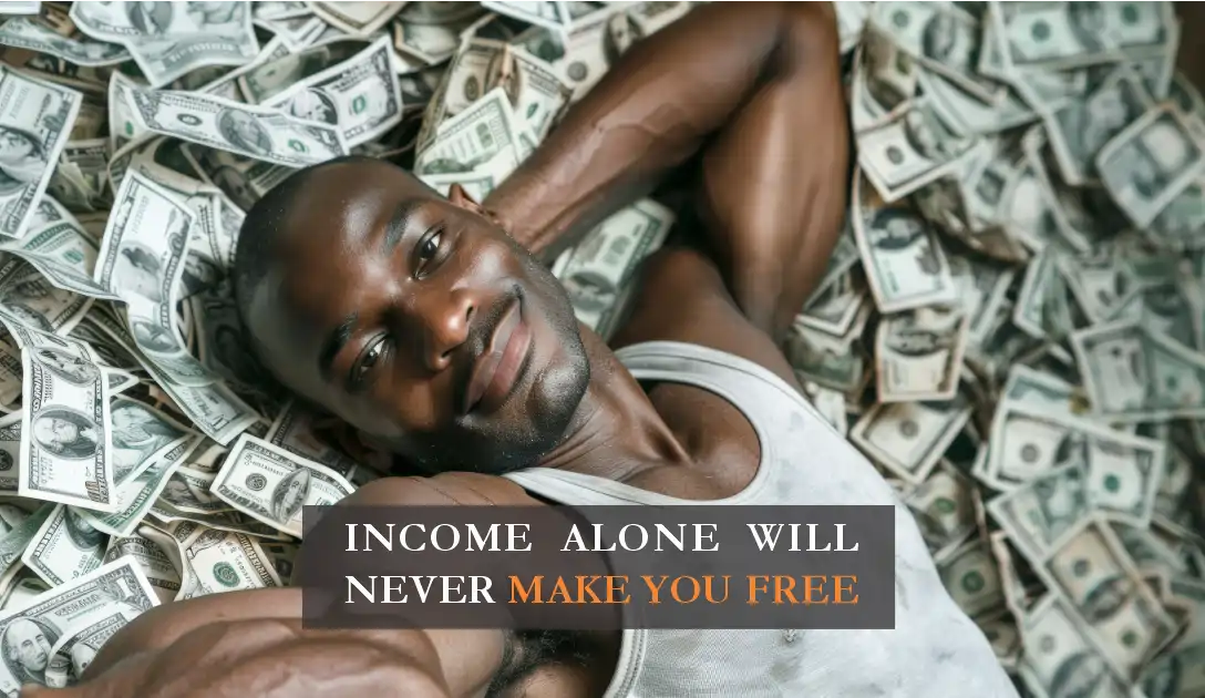 Biblical perspective on why income alone does not create financial freedom